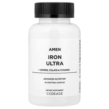 Amen, Iron Ultra, 60 Vegetable Capsules