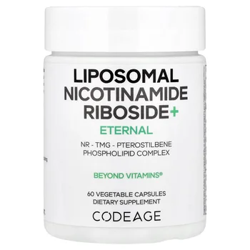 Liposomal Nicotinamide Riboside+, 60 Vegetable Capsules