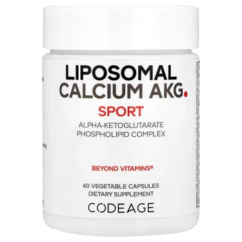 Liposomal Calcium AKG, 700 mg, 60 Vegetable Capsules