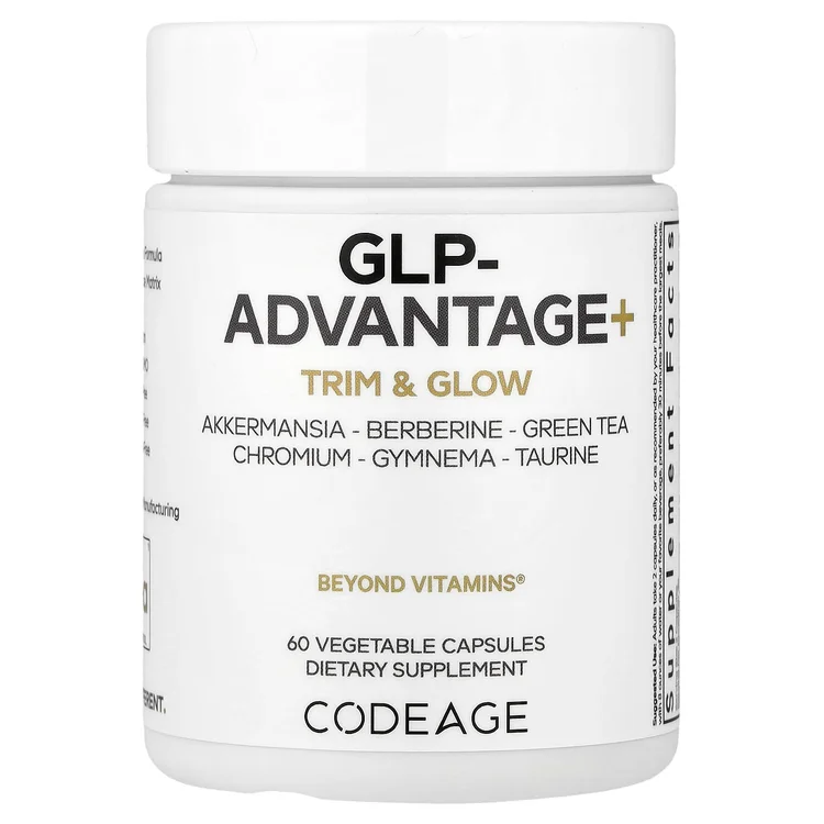 GLP-Advantage+, 60 Vegetable Capsules image 1