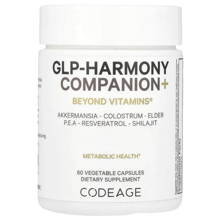 Beyond Vitamins®, GLP-Harmony Companion+, 60 Vegetable Capsules image 1