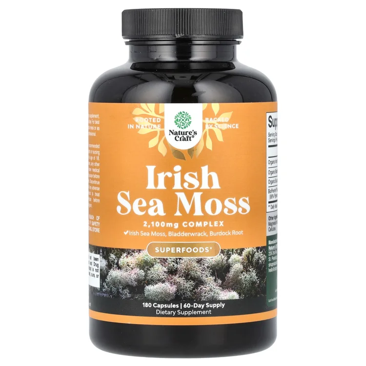 Irish Sea Moss, 180 Capsules image 1