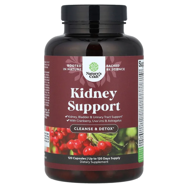 Kidney Support , 120 Capsules image 1