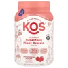 Organic Superfood Plant Protein Powder, Strawberries & Cream, 2.34 lb (1,064 g)