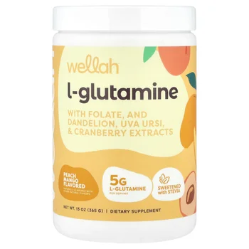 L-Glutamine, Peach Mango, 13 oz (365 g)