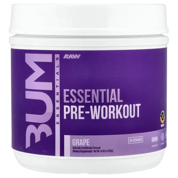 Bum Essentials, Essential Pre-Workout, Grape, 14.92 oz (423 g)