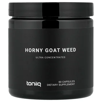 Horny Goat Weed, 60 Capsules (500 mg per Capsule)