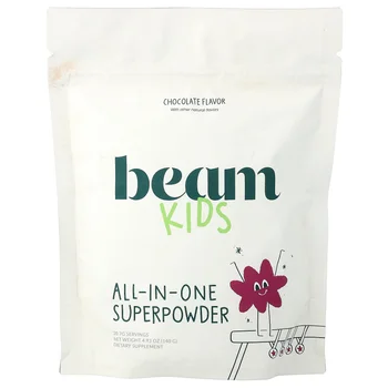 Kids All-in-One Superpowder, Chocolate, 4.93 oz (140 g)