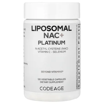 Liposomal NAC+ Platinum, 120 Vegetable Capsules