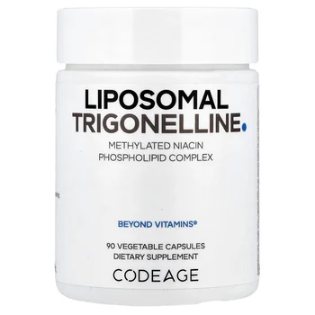 Liposomal Trigonelline, 90 Vegetable Capsules