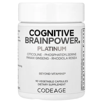 Cognitive Brainpower Platinum, 90 Vegetable Capsules