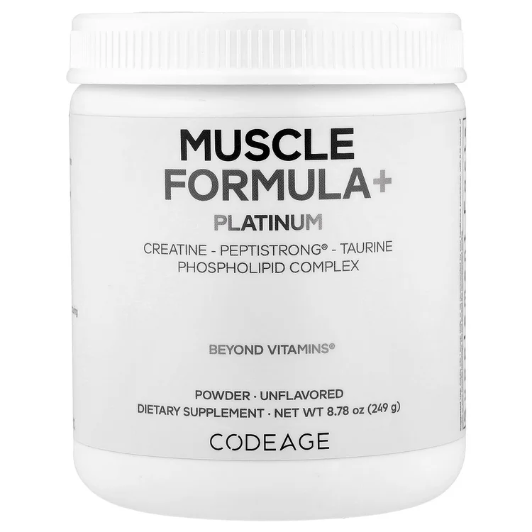 Muscle Formula+, Platinum, Unflavored, 8.78 oz (249 g) image 1