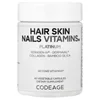 Hair Skin Nails Vitamins, Platinum, 60 Vegetable Capsules image 1
