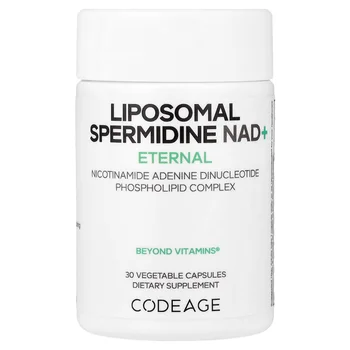 Liposomal Spermidine NAD+, 30 Vegetable Capsules