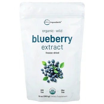 Organic Blueberry Extract, Freeze-Dried , 10 oz (283 g)