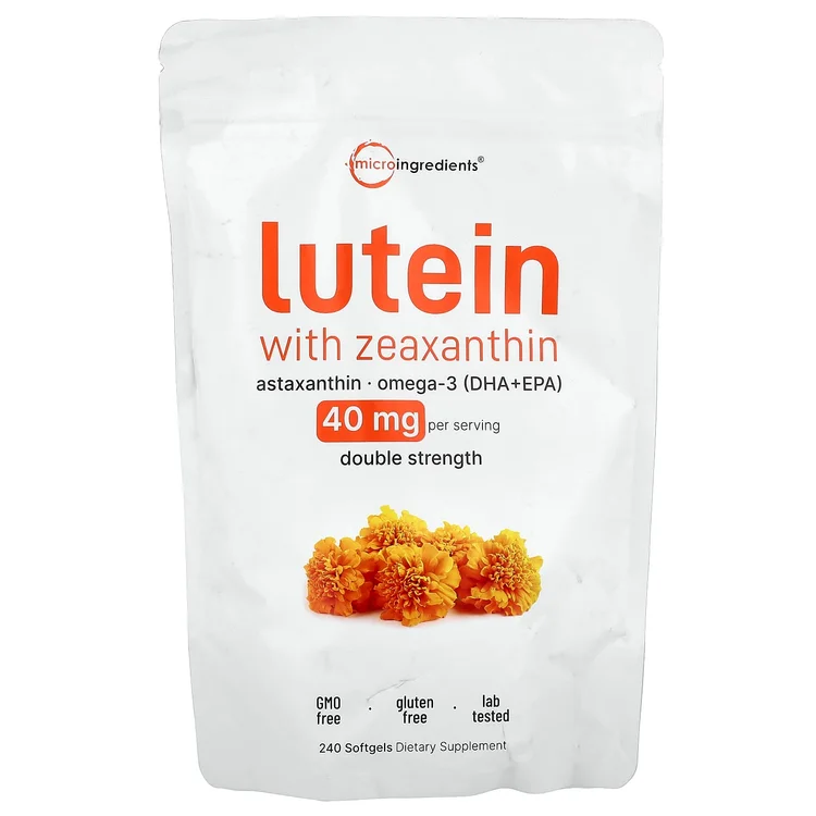 Lutein With Zeaxanthin, 240 Softgels image 1