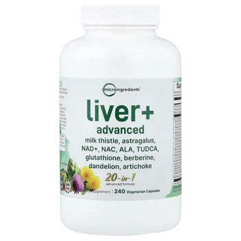 Liver+ Advanced, 240 Vegetarian Capsules