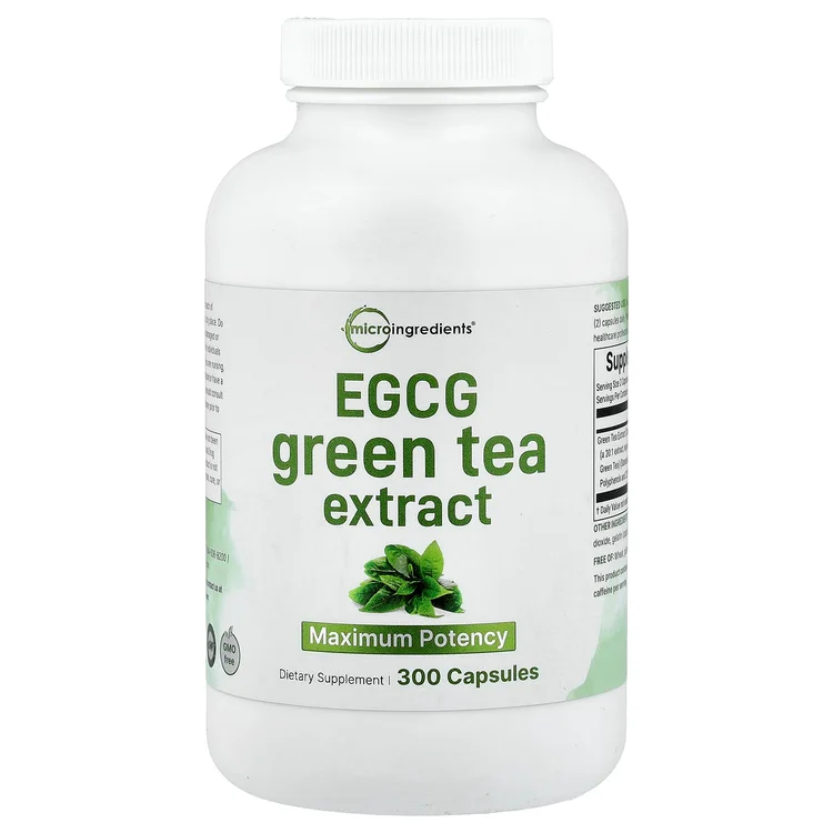 EGCG Green Tea Extract, 300 Capsules (225 mg per Capsule) image 1