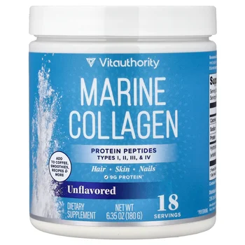 Marine Collagen, Unflavored, 6.35 oz (180 g)