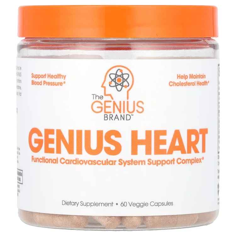 Genius Heart , 60 Veggie Capsules image 1