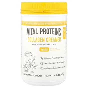 Collagen Creamer®, Vanilla, 10.7 oz (305 g)