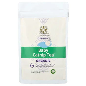Organic Baby Catnip Tea®, Caffeine Free, 20 Unbleached Tea Bags, 1 oz (28 g)