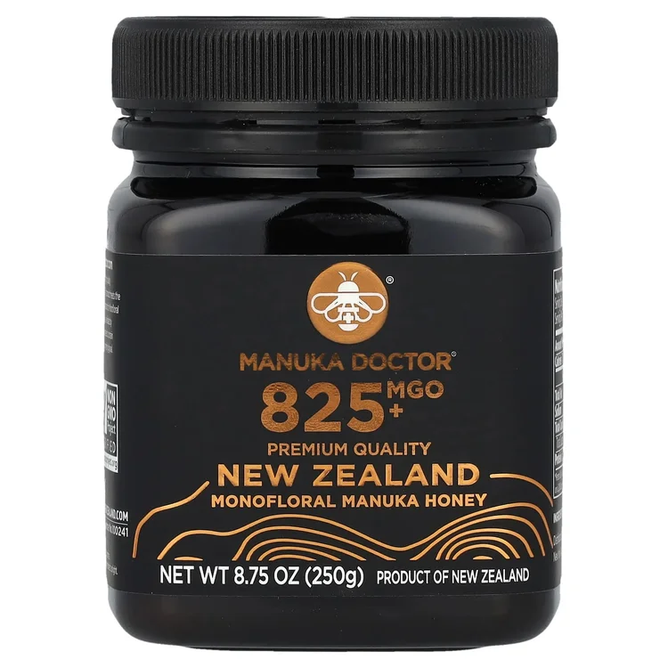 New Zealand Monofloral Manuka Honey, MGO 825+, 8.75 oz (250 g) image 1