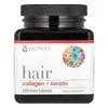 Hair, Collagen + Keratin, 120 Mini Tablets image 1