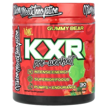 KXR Pre-Workout, Gummy Bear, 9.3 oz (264 g)