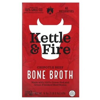 Bone Broth, Chipotle Beef, 16.9 oz (479 g)