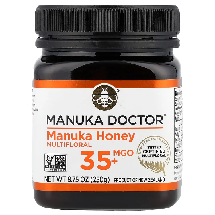 Multifloral Manuka Honey, MGO 35+, 8.75 oz (250 g) image 1