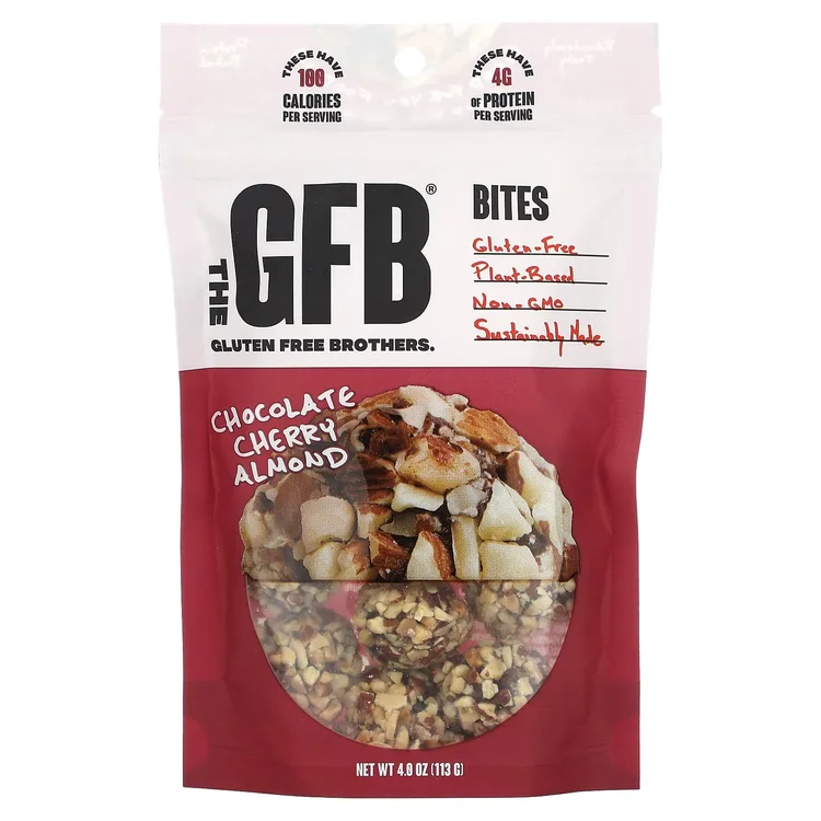 Gluten Free Bites, Chocolate Cherry Almond, 4 oz (113 g) image 1
