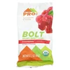 Bolt, Organic Energy Chews, Raspberry, 12 Packs, 2.1 oz (60 g) Each image 3