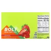 Bolt, Organic Energy Chews, Strawberry, 12 Packs, 2.1 oz (60 g) Each image 2