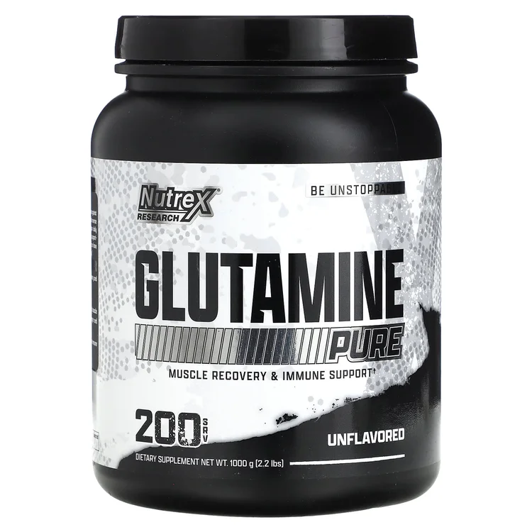 Glutamine Pure, Unflavored, 2.2 lbs (1,000 g) image 1
