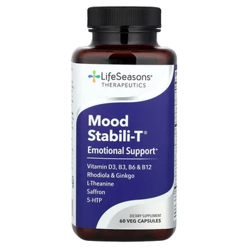Mood Stabili-T®, Emotional Support, 60 Veg Capsules