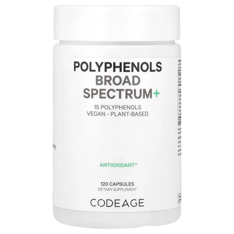 Polyphenols Broad Spectrum+, 120 Capsules image 1