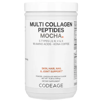 Multi Collagen Peptides Powder, Chocolate Mocha, 14.39 oz (408 g)