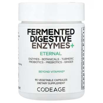 Fermented Digestive Enzymes+, 90 Vegetable Capsules