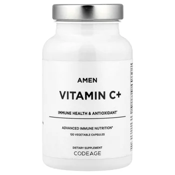 Amen, Vitamin C+, Immune Health, Antioxidant, 120 Vegetable Capsules