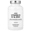 Amen, Vitamin D, K2 & Zinc, 60 Vegetable Capsules