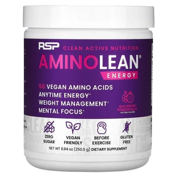 AminoLean Energy, Blackberry Pomegranate, 8.84 oz (250.5 g)
