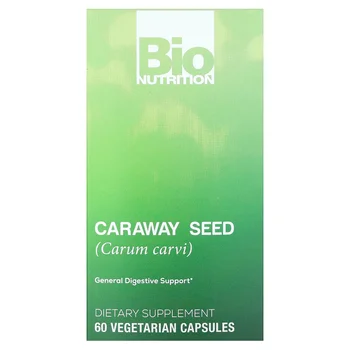 Caraway Seed, 60 Vegetarian Capsules (500 mg per Capsule)