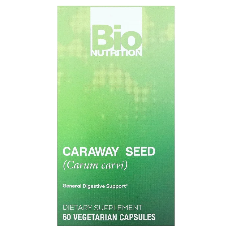 Caraway Seed, 60 Vegetarian Capsules (500 mg per Capsule) image 1