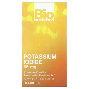Potassium Iodide, 65 mg, 60 Tablets