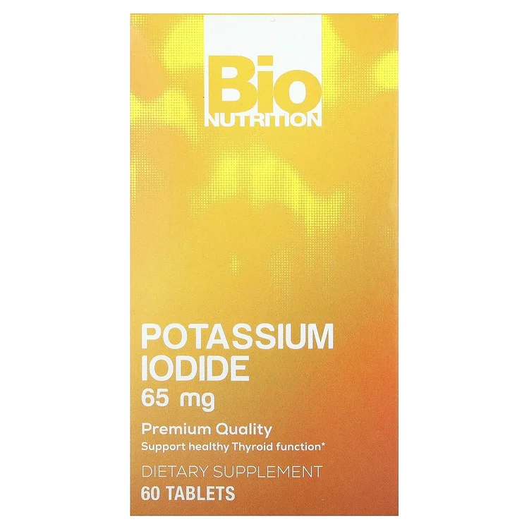 Potassium Iodide, 65 mg, 60 Tablets image 1