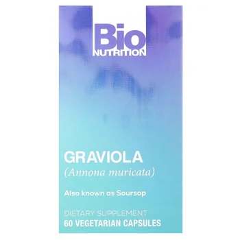 Graviola, 60 Vegetarian Capsules (750 mg per Capsule)