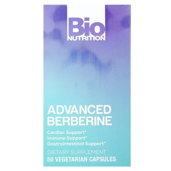 Advanced Berberine, 50 Vegetarian Capsules (600 mg per Capsule)