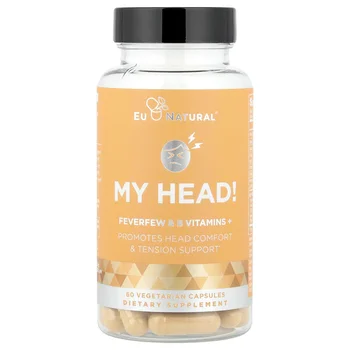 My Head!, Feverfew & B Vitamins +, 60 Vegetarian Capsules