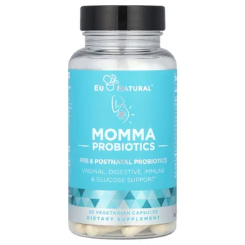 Momma Probiotics, Pre & Postnatal Probiotics, 30 Vegetarian Capsules